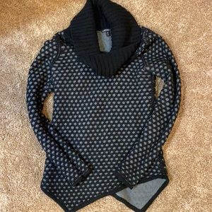 Express cowl neck sweater - small